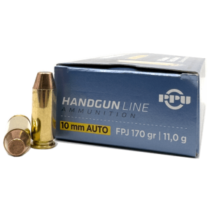 PPU Handgun 10mm ammo box