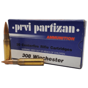 308 Win - PPU 175 Grain Full Metal Jacket