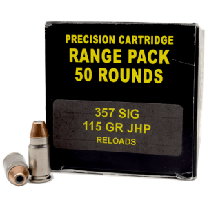 357 sig reloads precision cartridge ammo box