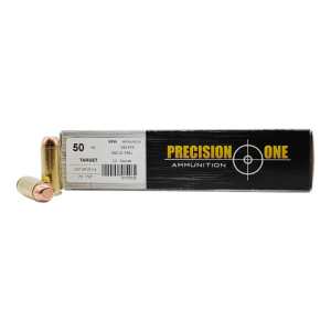 50 AE – Precision One 300 Grain FMJ Flat Point – 20 Rounds