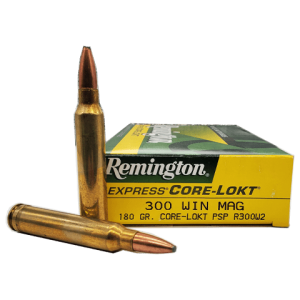 300 Win Mag - Remington Core-Lokt 180 Grain Pointed Soft Point
