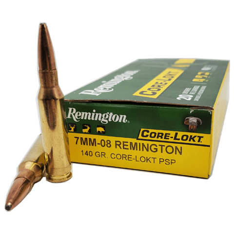 7mm-08 - Remington 140 Grain Core-Lokt PSP