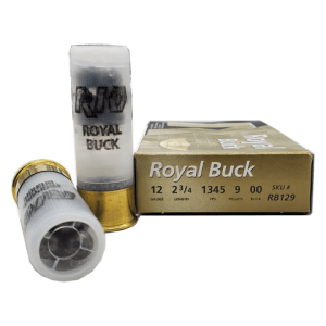 12 gauge - RIO 2-3/4" Royal Buck 9 Pellet 00