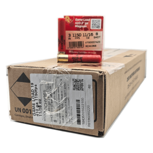410 Gauge - Rio 3" Game Load 8 Shot Magnum - 250 Rounds