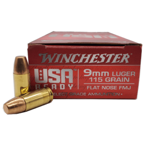 9mm - Winchester USA Ready 115 Grain Full Metal Jacket