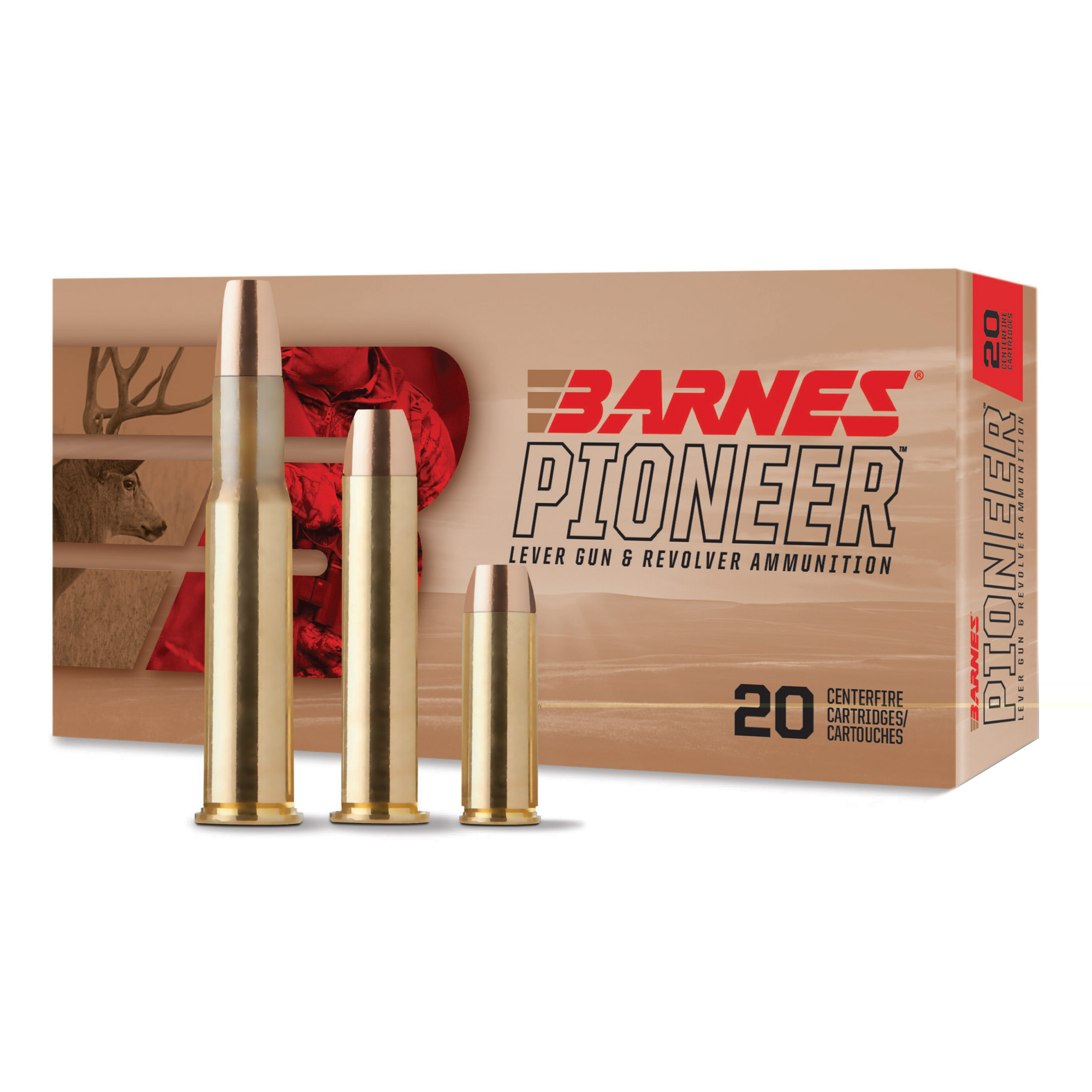 Barnes Pioneer .45-70 400gr 20CT