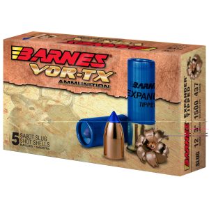 Barnes Vor-tx Ammunition 12ga 3″ 438gr 5ct