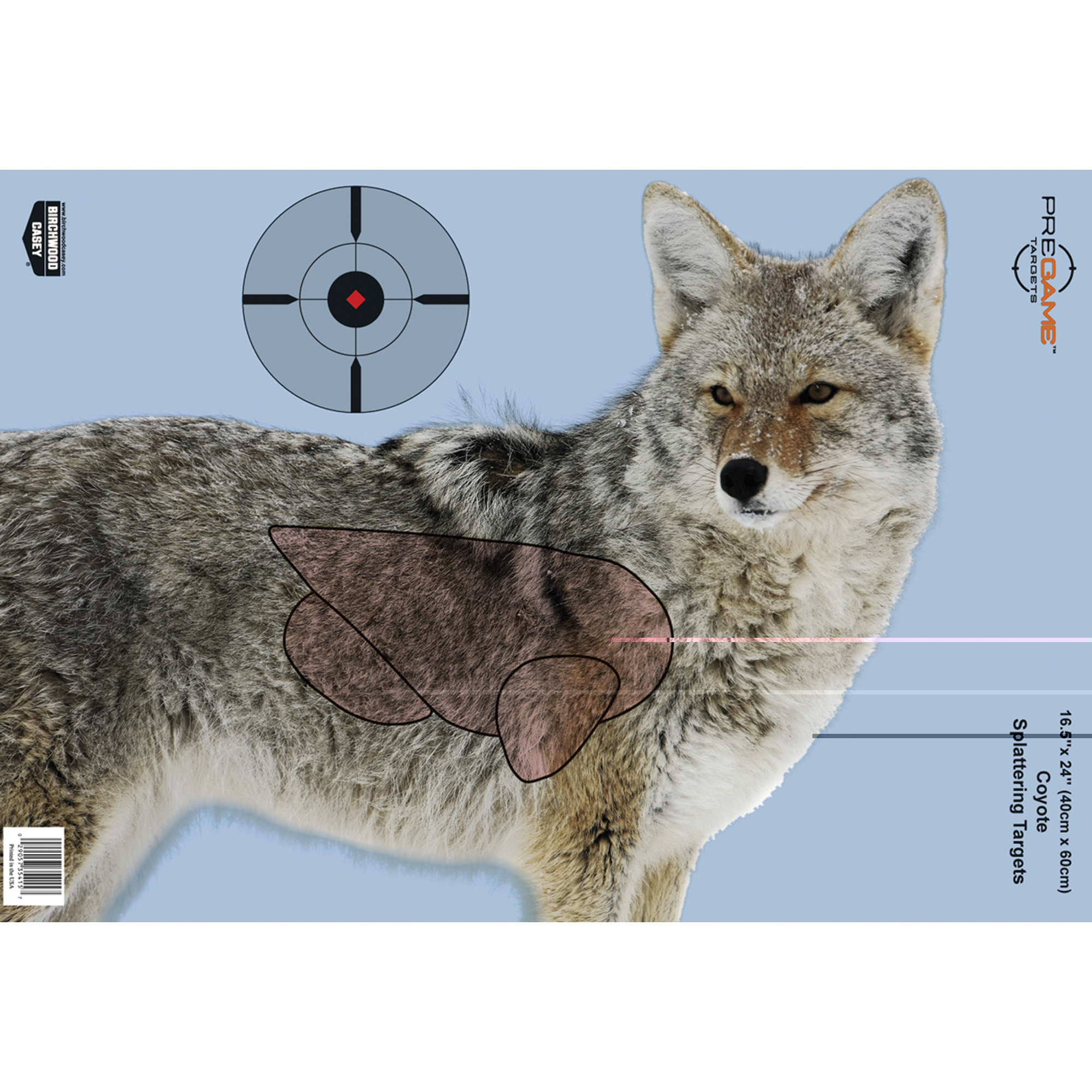 B-c Pregame Coyote Tgt 3-16.5×24