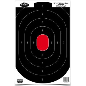 B-c Dirty Bird Slhout Tgt 8-12×18
