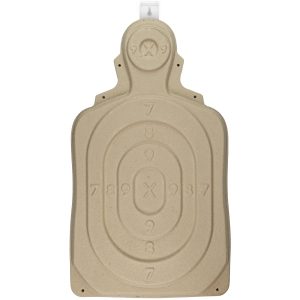 B-c 3d Bulls Eye Torso Target 3pk