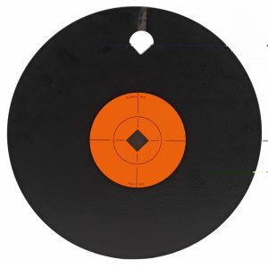 B-c 8″ Gong One Hole 3-8″ Ar500 Stl