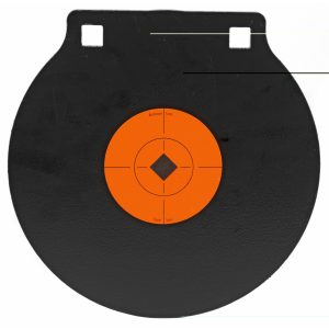 B-c 8″ Gong Two Hole 3-8″ Ar500 Stl