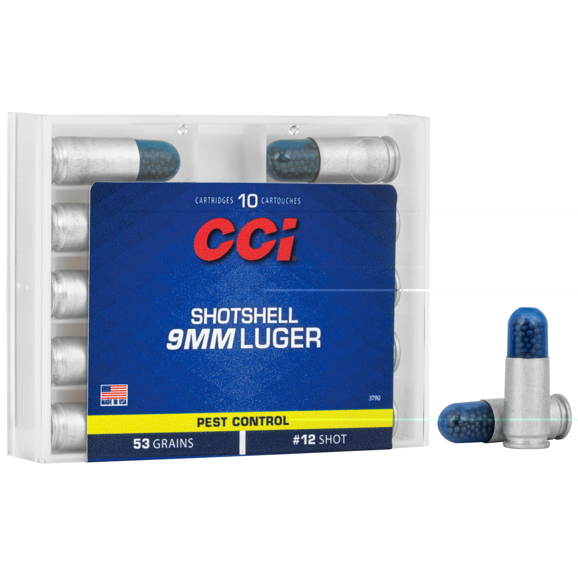 CCI Aluminum Case 9mm #12 Shotshell 10CT