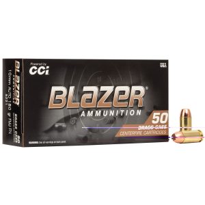 CCI Blazer Brass 10mm 180gr FMJ 50CT