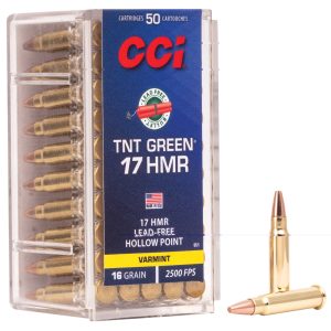 CCI .17 HMR 16gr TNT Green 50CT
