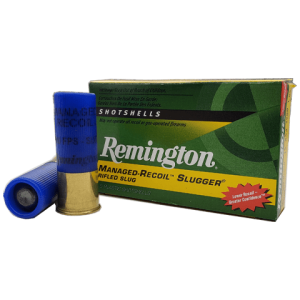 12 Gauge - Remington Managed Recoil Slugger 2-3/4" Rifled 1oz Slug
