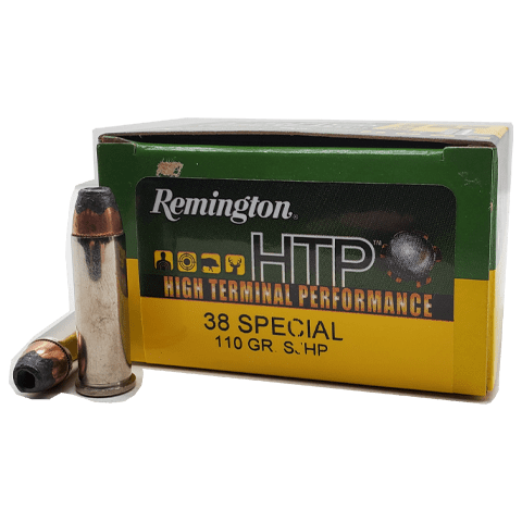 38 Special - Remington 110 Grain High Terminal Preformance SJHP - 20 Rounds