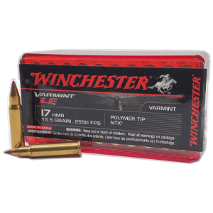 17 HMR - Winchester Varmint LF 15.5 Grain Polymer Tip NTX - 50 Rounds