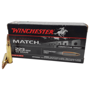 223 Rem - Winchester 69 Grain HP Matchking Boat Tail