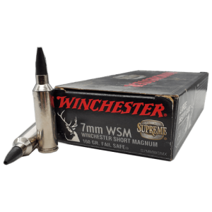 7mm WSM - Winchester Supreme 160 Grain Failsafe