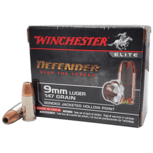9mm - Winchester PDX1 Defender 147 Grain BJHP