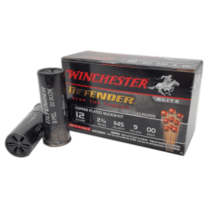 12 Gauge - Winchester Defender Elite 00 Buckshot
