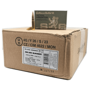 300 blackout sellier & bellot rounds