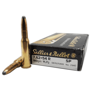 7.62x54R - S&B 180 Grain Soft Point
