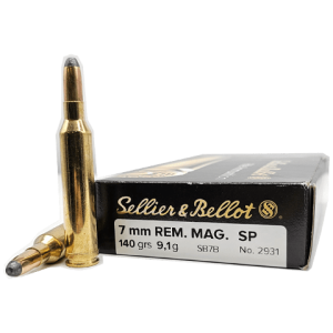 7mm rem mag sellier & bellot rounds