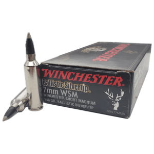 7mm WSM - Winchester Supreme 140 Grain Silvertip