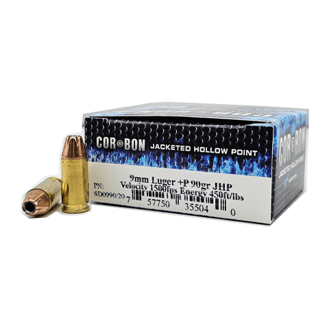 9mm corbon hollow point ammo rounds