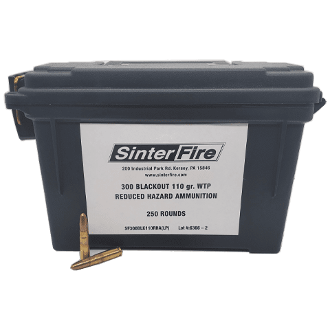 300 Blackout - Sinterfire 110 Grain Frangible / Self Defense Can