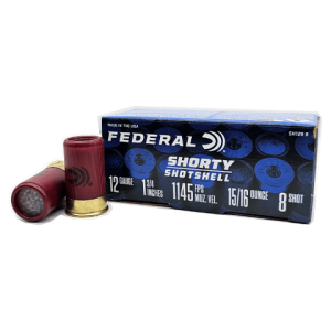 12 gauge federal shorty shotshell box