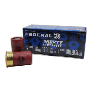 12 Gauge - Federal Shorty 1-3/4" Rifled Slug 1 oz - 10 Rounds