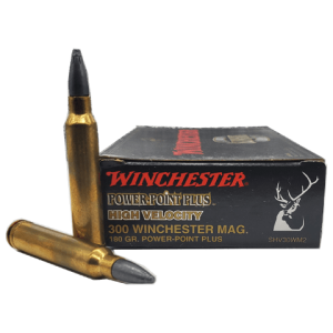 300 Win Mag - Winchester 180 Grain Power Point Plus