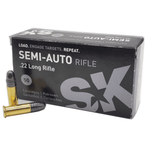22 Long Rifle - SK Semi-Auto Rifle 40 Grain LRN - 50 Rounds
