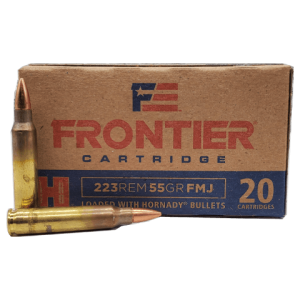 223 Rem - Hornady Frontier 55 Grain FMJ