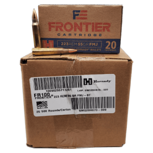 223 Rem - Hornady Frontier 55 Grain FMJ Case