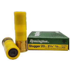 20 gauge - Remington 2-3/4" Slugger HPRS