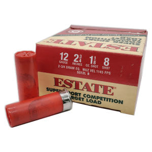 12 Gauge - Estate 2-3/4" #8 Lead Shot