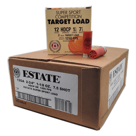12 Gauge - Estate 1-1/8 oz Super Sport Competition #7.5 Shot
