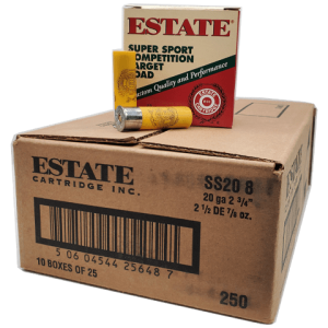 20 Gauge - Estate Super Sport Competition #8 Shot - 250 Rounds