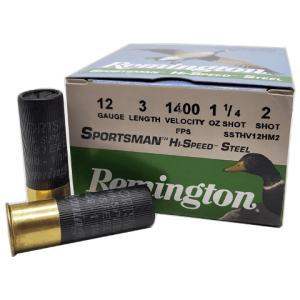 12 Gauge - Remington 3" Hi-Speed Steel #2 Shot
