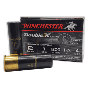 12 Gauge - Winchester 3" Double X HV Turkey #4 Shot - 10 Rounds