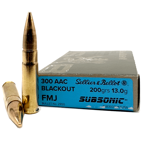 Sellier & Bellot 300 blackout ammo box
