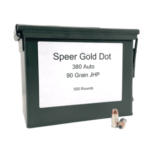 Speer Gold Dot 380 Auto Ammo