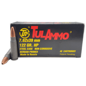 7.62x39 - TulAmmo 122 Grain Hollow Point