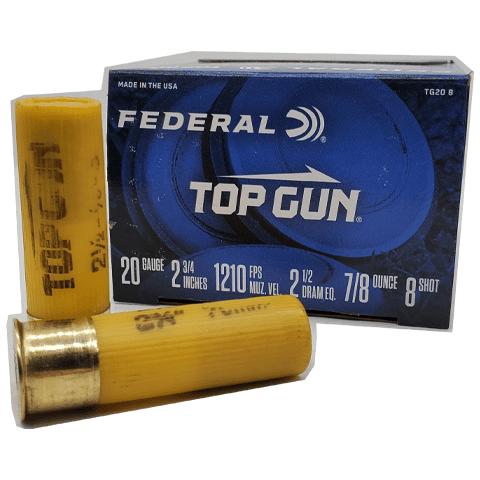 20 Gauge - Federal 2-3/4" Target Load 8 Shot