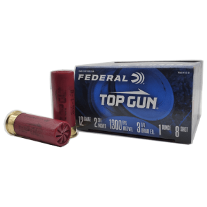 12 Gauge - Federal 2-3/4" Top Gun 1 oz #8 Lead Shot - 25 Rounds