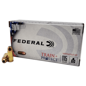 9mm - Federal Train + Protect 115 Grain VHP